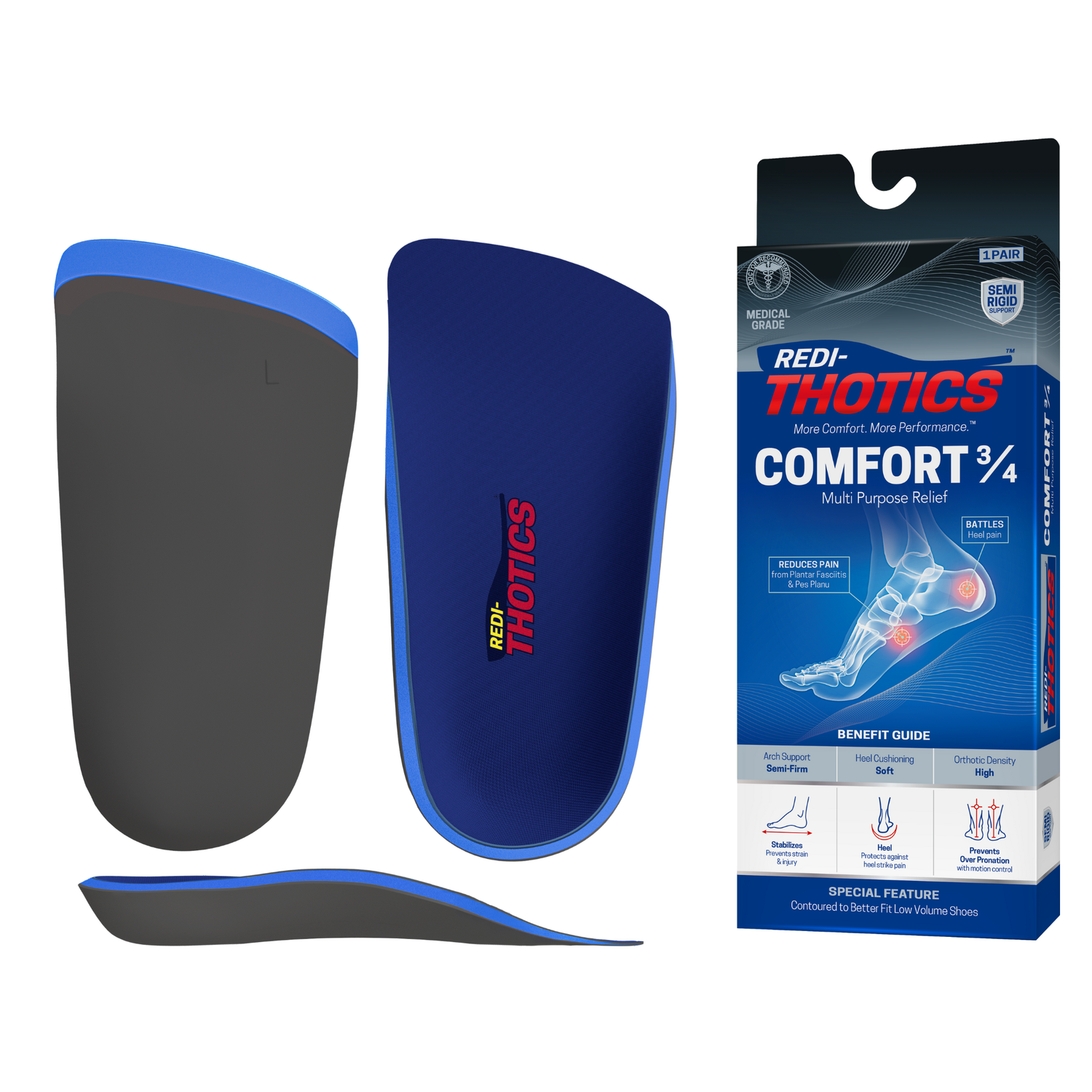 redi-thotics comfort 3/4 (slim)