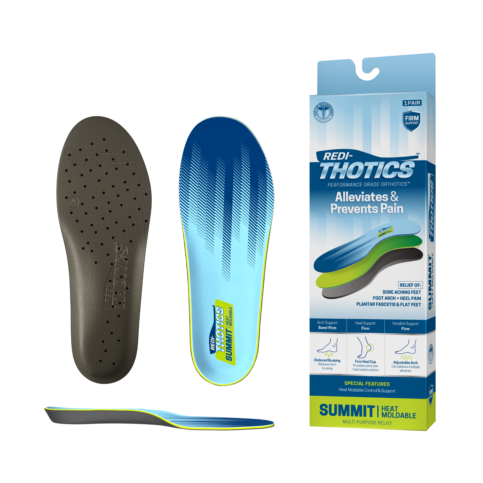 Redi-Thotics Summit Heat Moldable